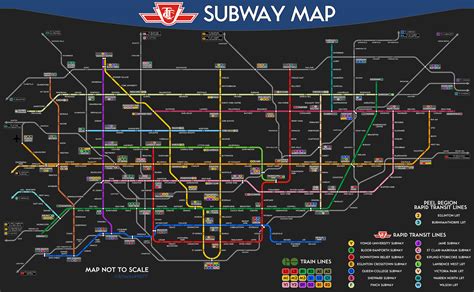 Fantasy TTC Toronto Subway Map by ritachi9077 on DeviantArt