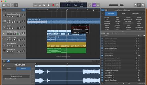 Cómo modificar el volumen de una pista de audio en Garageband