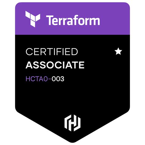 HashiCorp Certified: Terraform Associate (003) - Credly