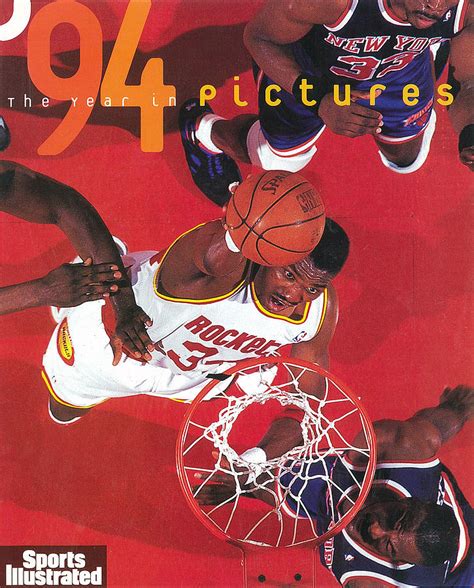 Houston Rockets Hakeem Olajuwon, 1994 Nba Finals Sports Illustrated ...