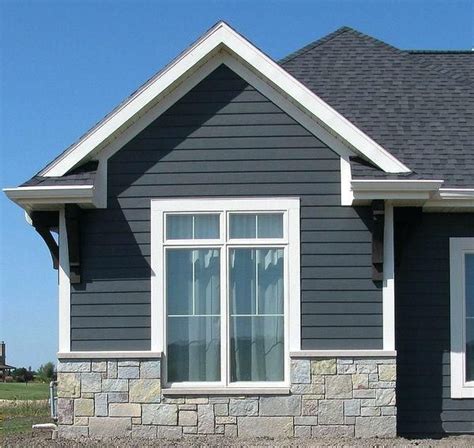 stone look vinyl siding buff gray castle rock siding colors color ...