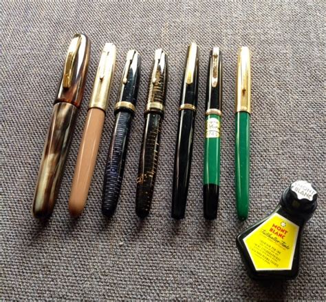 Vintage Fountain Pen Experience: Vintage fountain pens