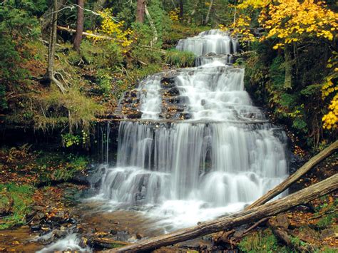 nature, Falls, Michigan, Waterfalls Wallpapers HD / Desktop and Mobile ...