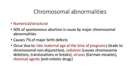 Birth defects and prenatal diagnosis