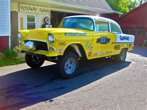 OLD GASSERS | ⛽️ | 55 chevy, Custom muscle cars, Chevy