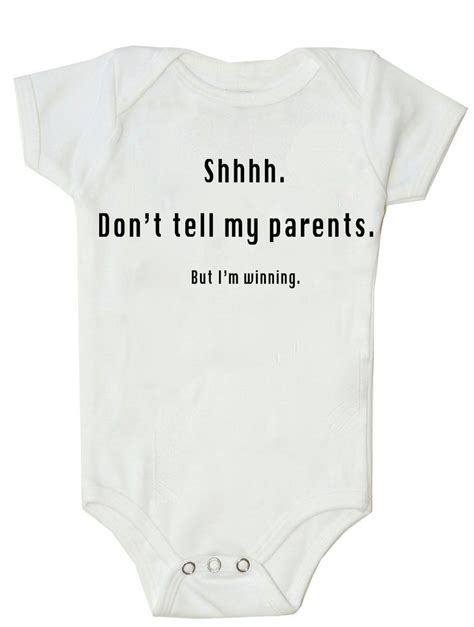 Pin by Pam on onsies and stuff... | Funny baby shirts, Baby boy onesies ...