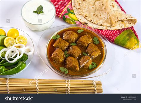 Pakistani Food Kofta Salan Spicy Indian Stock Photo 1029066880 ...