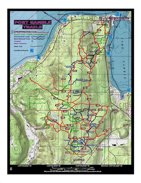 Hiking North Kitsap: Trails - Maps