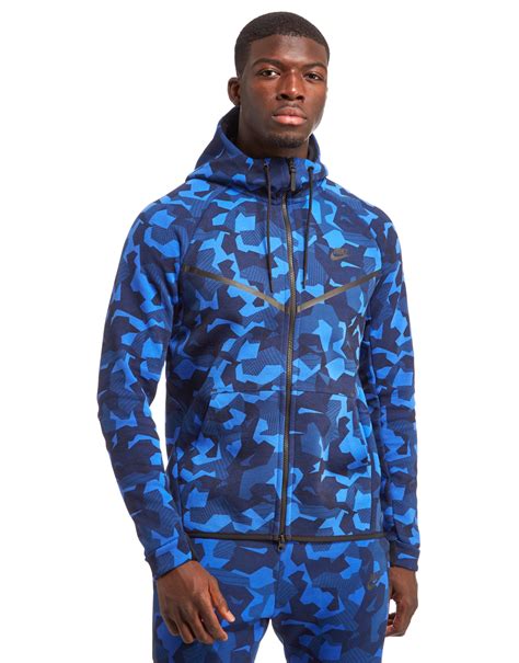 Nike Tech Camo Fleece Windrunner Hoody - JD Sports Sveirge