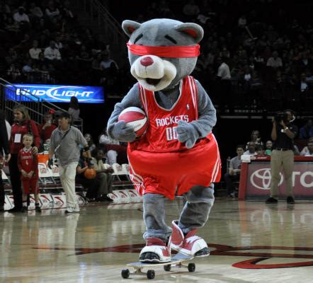 Rockets mascot, dancers face off - Houston Chronicle