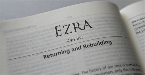 Ezra - Bible Book Chapters and Summary - New International Version