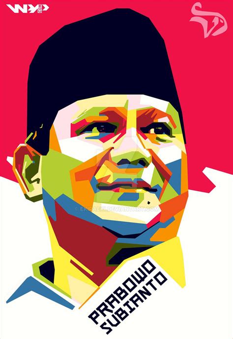 WPAP Prabowo by EKIRAeki on DeviantArt