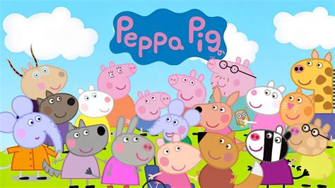 Peppa Pig All Characters !!! - YouTube