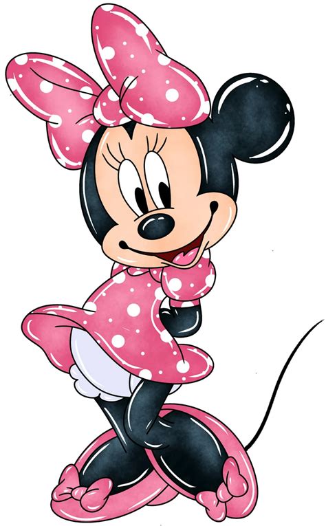 Minnie watercolor minnie mouse minnie mouse clipart minnie - Etsy UK ...