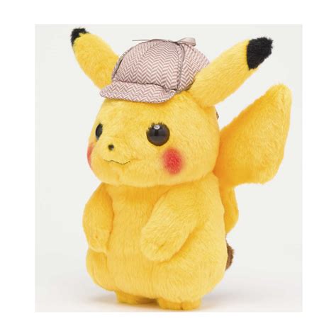 POKÉMON Detective Pikachu Plush - 8 In. | Pokémon Center Official Site