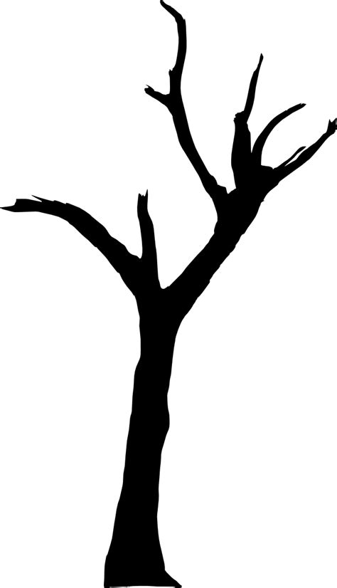 10 Spooky Dead Tree Silhouette (PNG Transparent) Vol. 2 | OnlyGFX.com