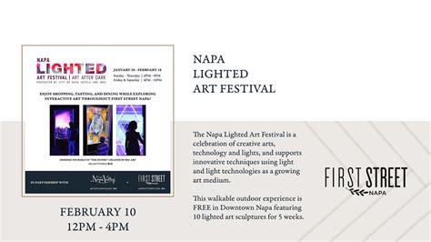 Napa Lighted Art Festival | Art After Dark - First Street Napa