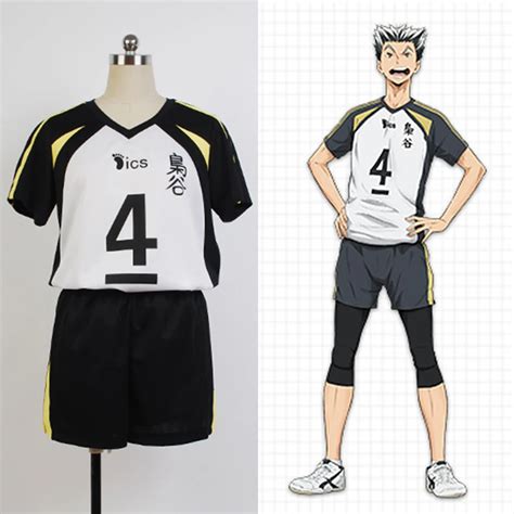 Fukurodani Academy Uniform Bokuto Koutarou Team haikyuu Cosplay Costume ...