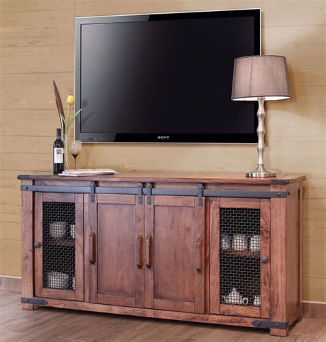 Barn Door TV Stand, Rustic Barn Door TV Stand, Rustic TV Stand