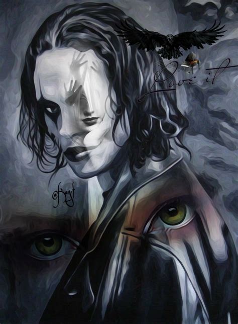 Pin by Jamie Dowell on Brandon Lee / The Crow | Bruce lee art, Crow ...