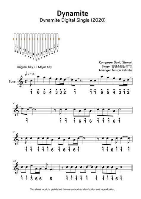 Beauty And The Beast Chords Kalimba - Leadsheets typically only contain ...