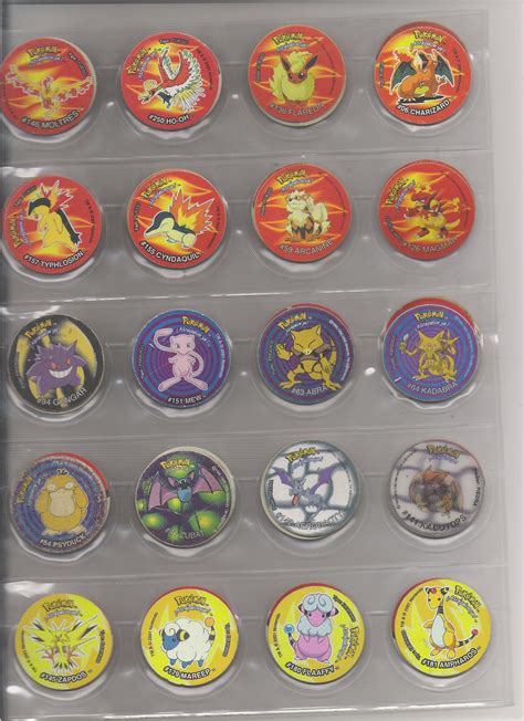 Coleccion de Tazos - Pokemon 3 by Colodife on DeviantArt