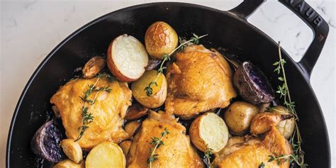 Chicken with 40 Cloves of Garlic Recipe - Sunset Magazine