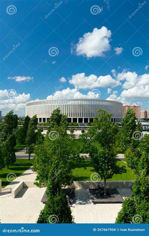 Krasnodar, Russia - July 23 2022: FC Krasnodar Stadium. Coliseum ...