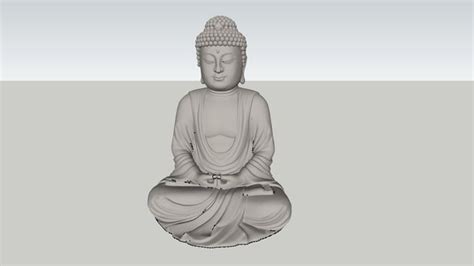 Buddha Statue Sketchup ~ 2d-buddha Statue | Dozorisozo