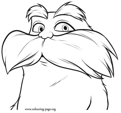 Free Lorax Black And White, Download Free Lorax Black And White png ...