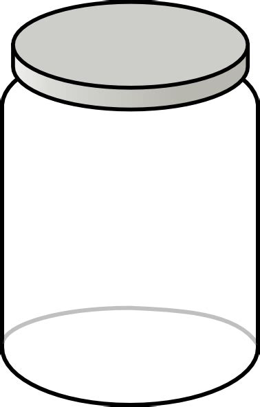 Clear Jar Clip Art at Clker.com - vector clip art online, royalty free ...