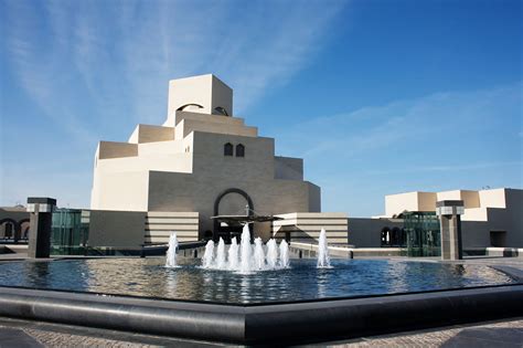 Museum of Islamic Art, Doha, Qatar by I.M. Pei [OC] [1600 x 939] : r ...