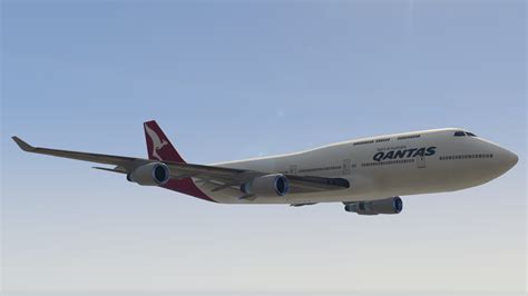 Qantas 747 Livery: Replica | GTA 5 Mods