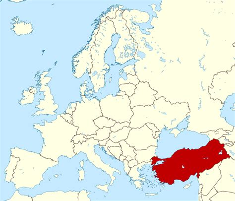 Political Map Of Turkey