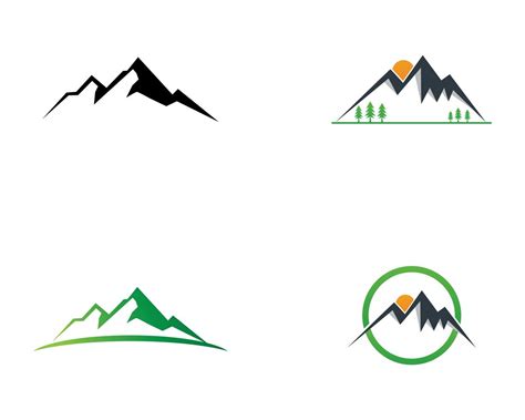 Mountain logo vector illustration 622742 Vector Art at Vecteezy