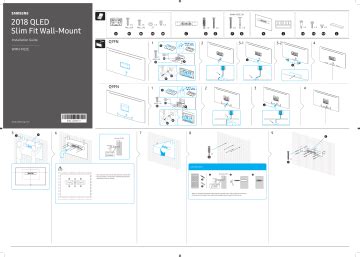 Samsung Slim Fit Wall-Mount (75”) Installation guide | Manualzz