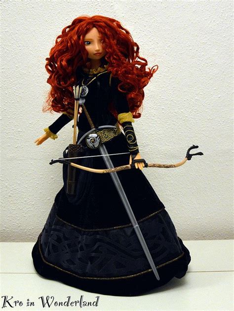 Merida Limited Edition Doll | Disney dolls, Dolls, Happy meal toys