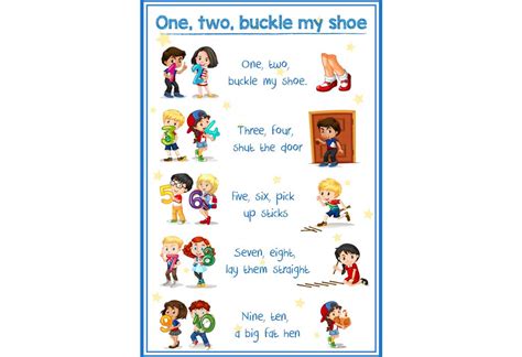 Exploring The Whimsical World Of One Two Buckle My Shoe Lyrics