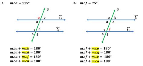 Parallel Lines Transversal Worksheet – E Street Light