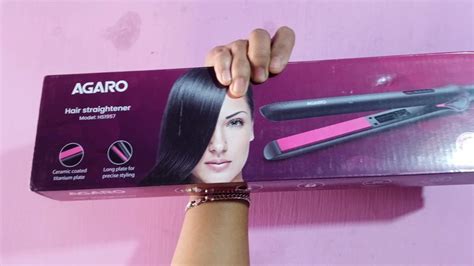 Hair Appliances | Agaro Hair Straightener | Freeup