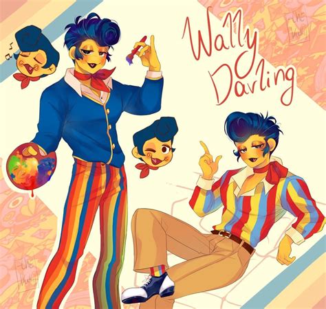 Wally Darling From Welcome Home in 2023 | Clown illustration, Welcome ...