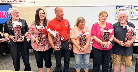 Salamanca schools honor retirees with 249 years of service | News ...