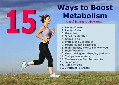 15 Ways to Boost Metabolism and Burn Calories! | Ways to boost ...