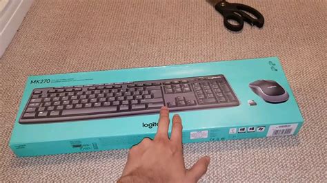 Logitech MK270 Wireless Keyboard And Mouse Set Unboxing And Review ...