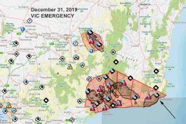 Map Victoria Fires _12-31_local - Wildfire Today