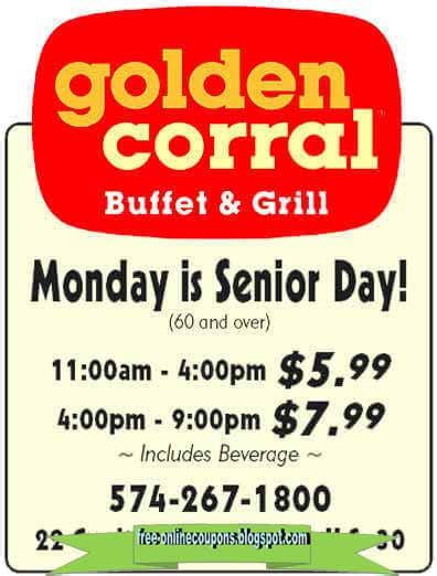 Printable Coupons 2020: Golden Corral Coupons