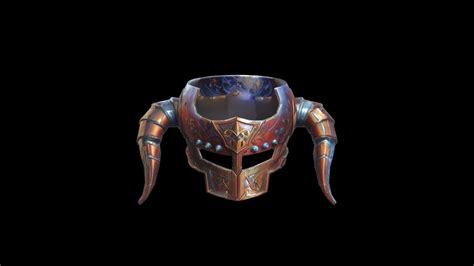 Meshy Helmet Fantasy Starfall Helm - Download Free 3D model by klrxyz ...