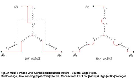 3 Phase [Wye] Motor Drawings #1 - ECN Electrical Forums