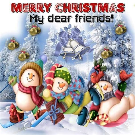 My Dear Friends Merry Christmas Pictures, Photos, and Images for ...