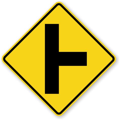 Intersection Road Traffic Signs